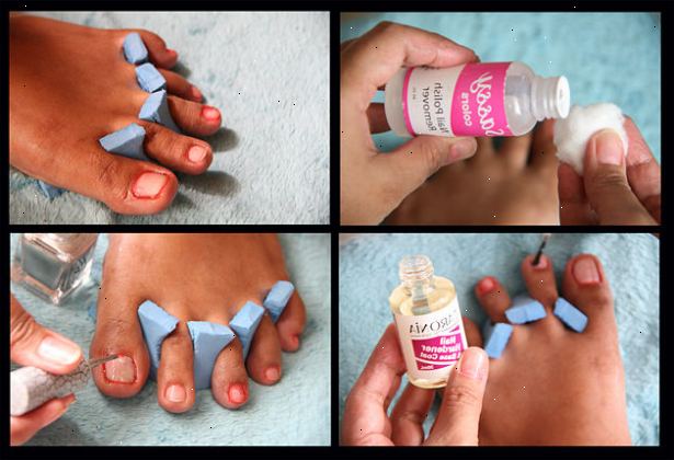 Hvordan til at passe dine fødder og tånegle. Sørg for at vaske dine fødder dagligt.