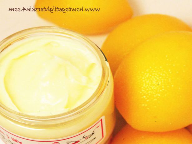 Sådan bruger en citron at lysne din hud. Brug en citron vask, eksfoliering, eller maske for ansigtet.
